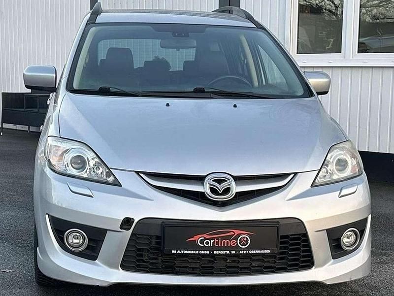Satinsilber metallic Gebraucht 2010 Mazda 5 Active Plus Van / Kleinbus | 5.999 € (Fairer Preis) - Bild 1/4