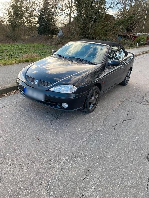 Schwarz Gebraucht 2000 Renault Mégane Cabriolet Cabrio | 1.350 € (Fairer Preis) - Bild 1/4