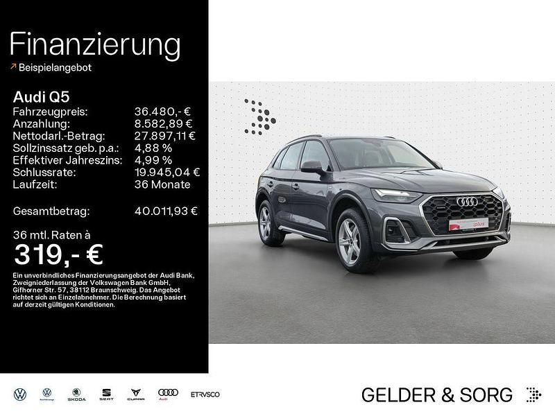 Daytonagrau perleffekt Gebraucht 2021 Audi Q5 S-Line SUV | 36.480 € (Guter Preis) - Bild 1/4