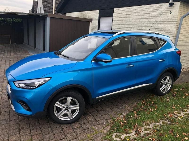 Blau Gebraucht 2023 MG ZS Luxury SUV | 17.340 € (Guter Preis) - Bild 1/4