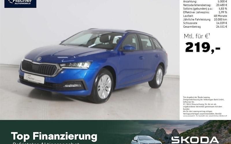Blau Gebraucht 2023 Skoda Octavia Ambition Kombi | 25.480 € (Guter Preis) - Bild 1/4