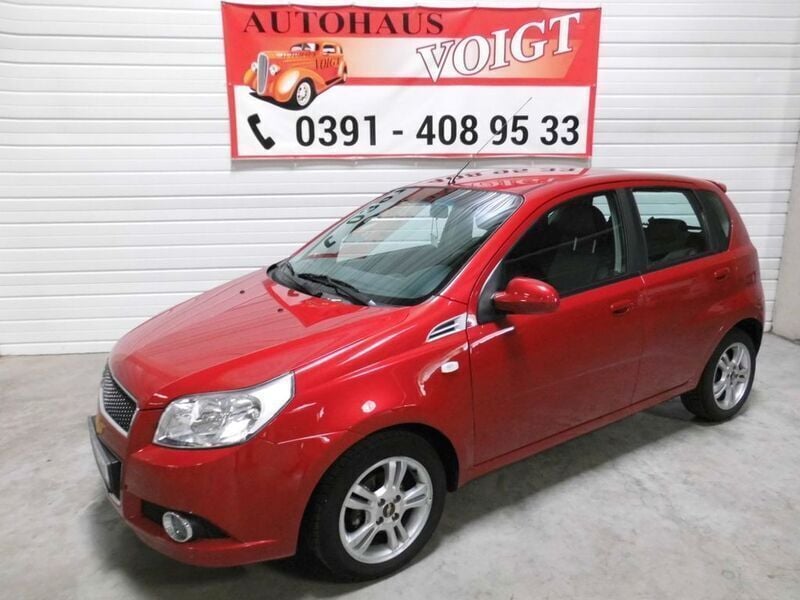 Rot Gebraucht 2009 Chevrolet Aveo LT Kleinwagen | 6.998 € - Bild 1/4