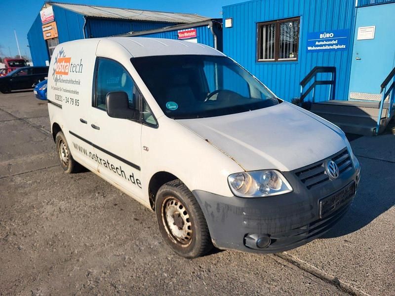 Second-hand VW Caddy 109 CP (80 kW) 2008 Alb Monovolum