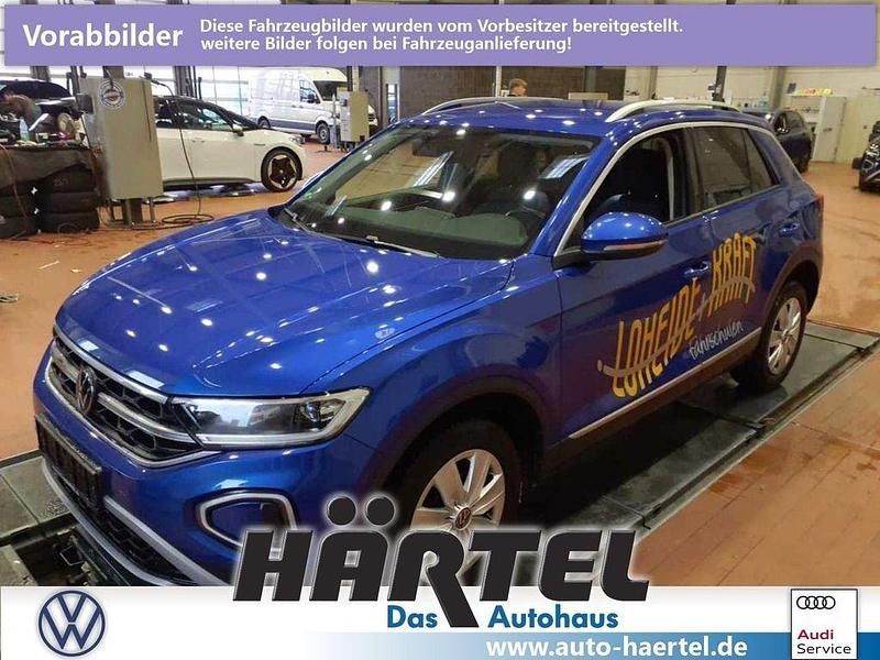 Gebraucht VW T-Roc Style 150 PS (110 kW) 2022 Ravennablau (blue), metallic SUV