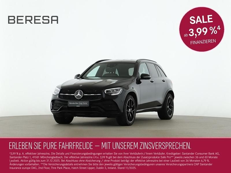 Schwarz Gebraucht 2022 Mercedes GLC300 AMG SUV | 38.480 € (Fairer Preis) - Bild 1/4