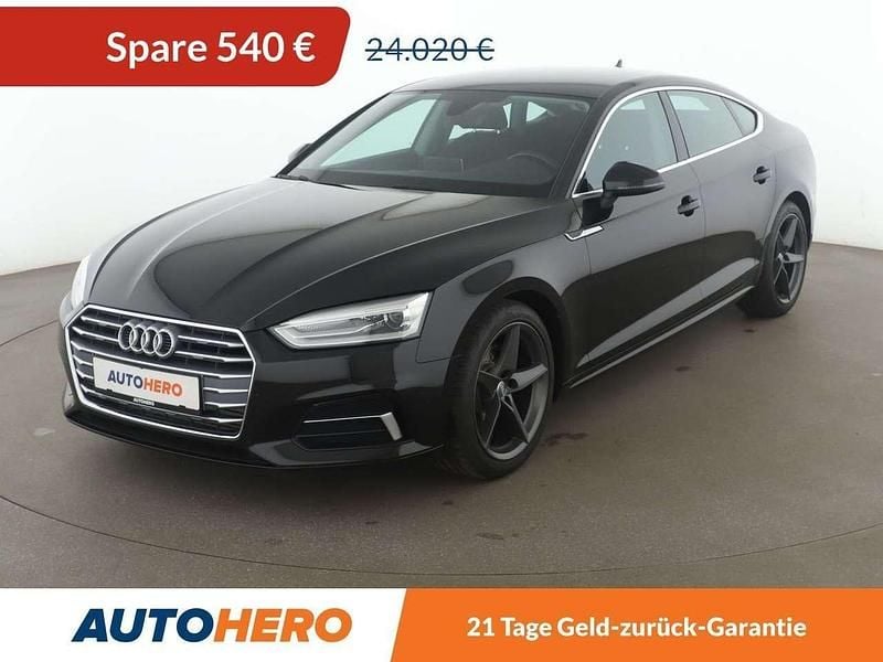 Mythosschwarz Gebraucht 2019 Audi A5 Sport Coupé | 23.480 € (Guter Preis) - Bild 1/3