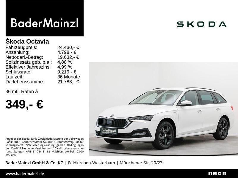 Candyweiß Gebraucht 2022 Skoda Octavia Ambition Kombi | 24.430 € (Fairer Preis) - Bild 1/3