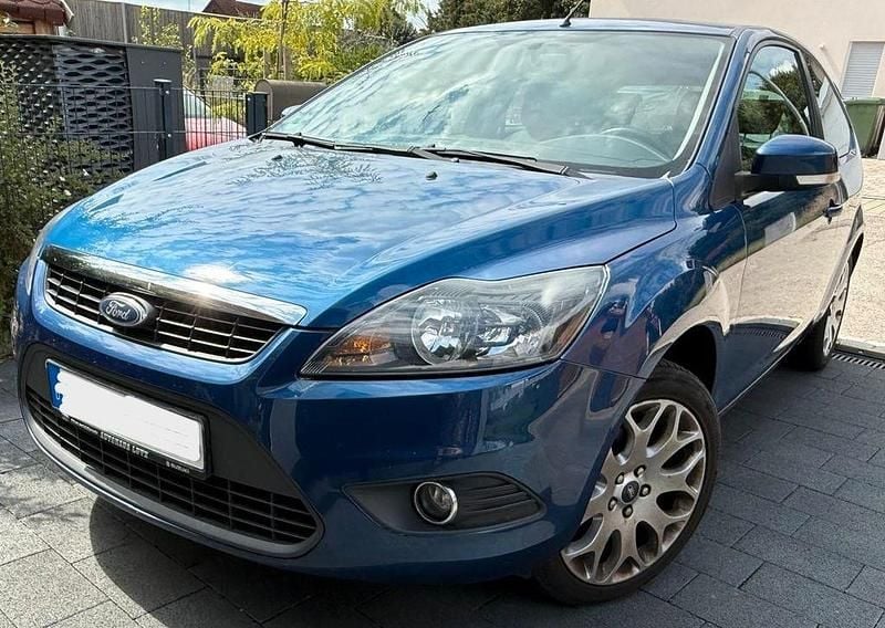 Blau Gebraucht 2008 Ford Focus Limousine | 1.800 € (Guter Preis) - Bild 1/4
