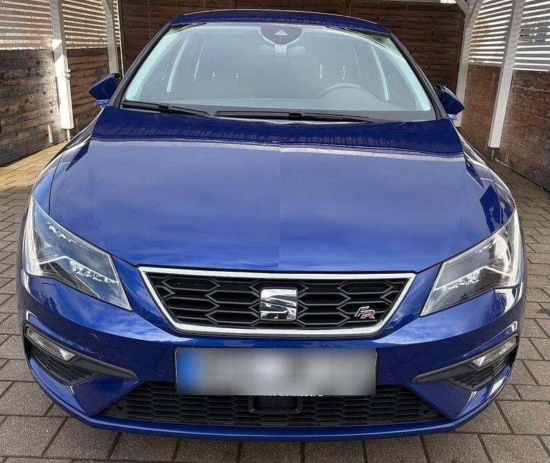 Second-hand Seat Leon FR 150 CP (110 kW) 2020 Albastru Berlinǎ