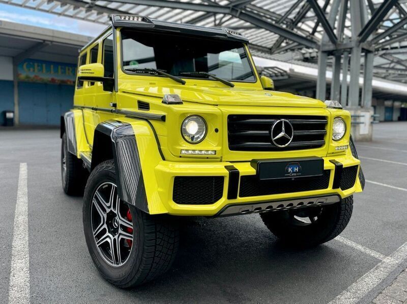 Gelb Gebraucht 2017 Mercedes G500 4x4² SUV | 159.900 € (Teuer) - Bild 1/4
