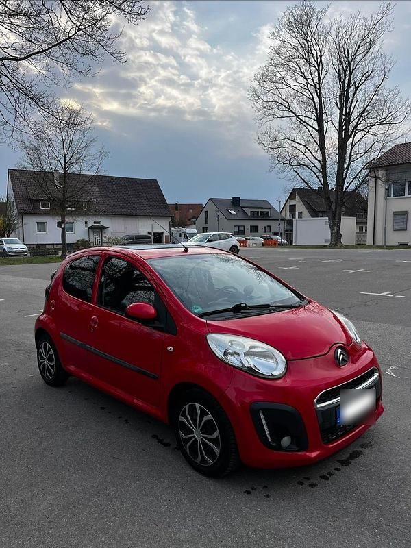 Gebraucht Citroën C1 SELECTION 68 PS (50 kW) 2012 Rot Kleinwagen