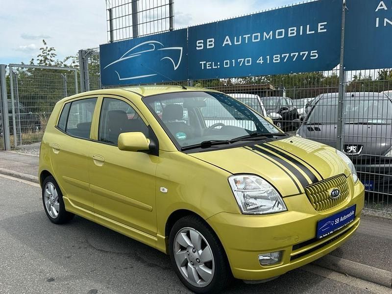 Gelb Gebraucht 2008 Kia Picanto Kleinwagen | 2.990 € (Etwas zu teuer) - Bild 1/4