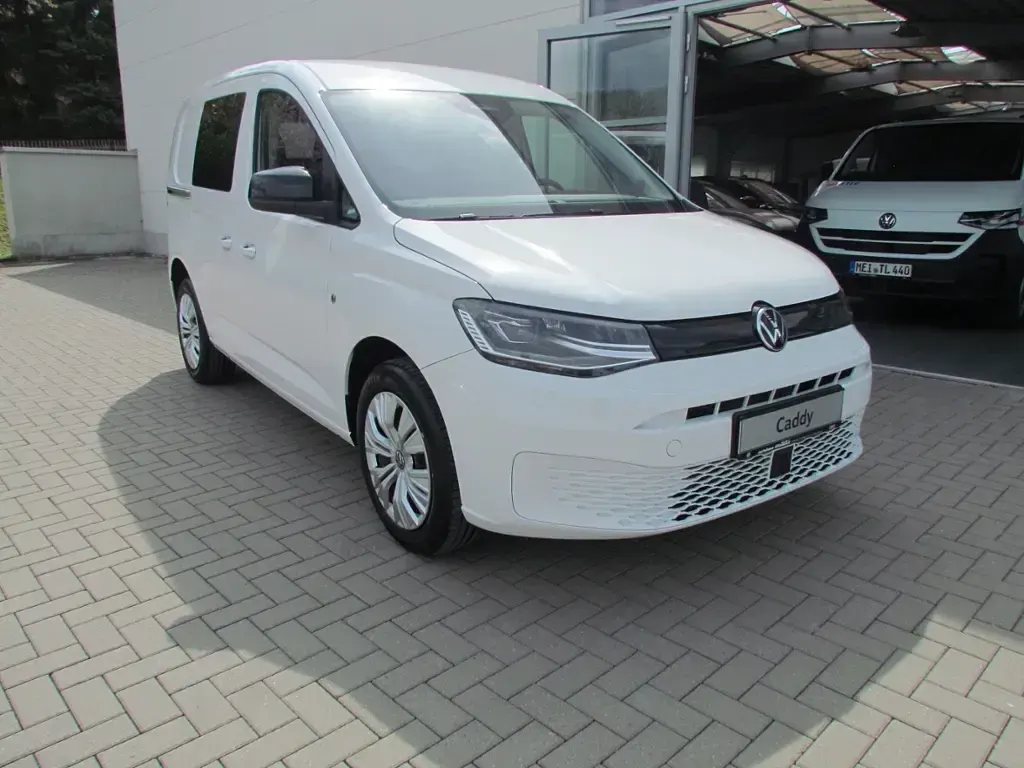 Neu VW Caddy 102 PS (75 kW) 2026 Weiß Van / Kleinbus