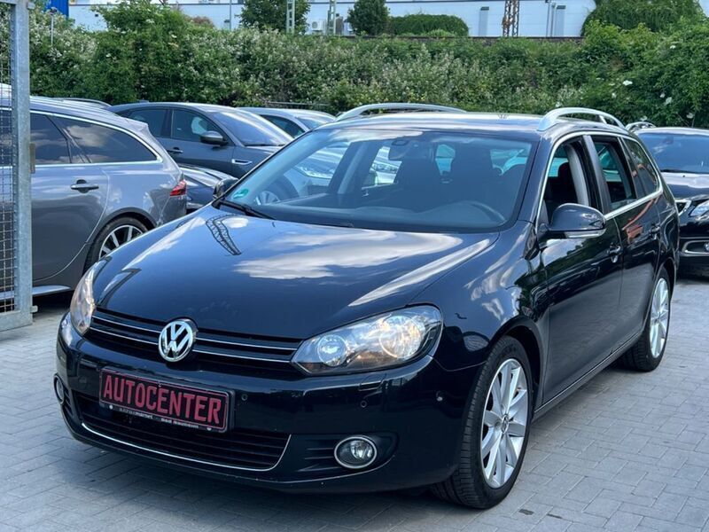 Schwarz Gebraucht 2011 VW Golf VI Highline Kombi | 5.990 € (Fairer Preis) - Bild 1/4