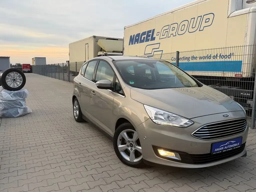Gebraucht Ford C-MAX Titanium 182 PS (133 kW) 2015 Silber Van / Kleinbus
