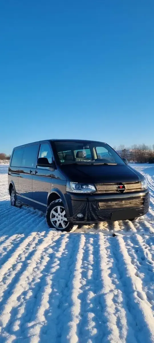 Gebraucht VW T5 114 PS (83 kW) 2011 Schwarz Van
