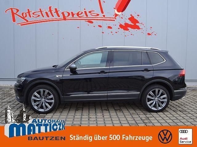 Schwarz Gebraucht 2018 VW Tiguan Allspace Highline SUV | 28.789 € (Etwas zu teuer) - Bild 1/4