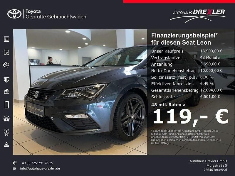Grau Gebraucht 2020 Seat Leon FR Kombi | 11.900 € (Superpreis) - Bild 1/4