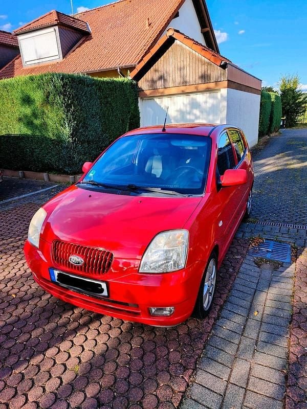 Rot Gebraucht 2007 Kia Picanto Kleinwagen | 999 € (Fairer Preis) - Bild 1/4