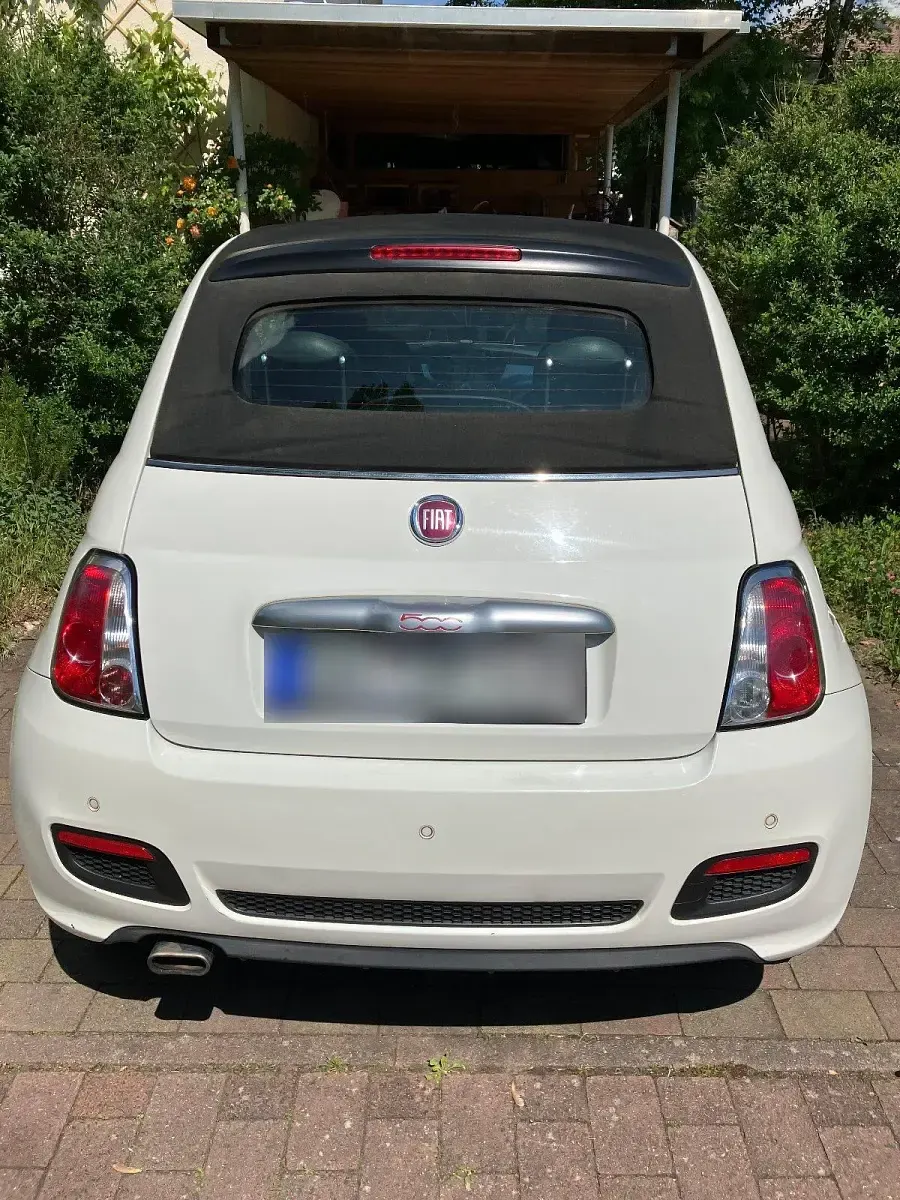 Gebraucht Fiat 500S 69 PS (50 kW) 2015 Weiß Cabrio