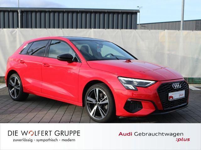 Rot Gebraucht 2022 Audi A3 Sportback e-tron Advanced Plus Kleinwagen | 29.780 € (Teuer) - Bild 1/4