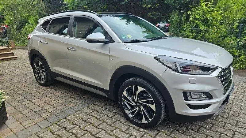 Gebraucht Hyundai Tucson Premium 184 PS (135 kW) 2020 Silber SUV