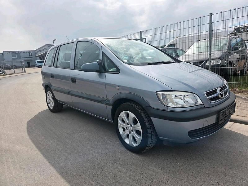 Gebraucht Opel Zafira 125 PS (91 kW) 2003 Blau Van / Kleinbus