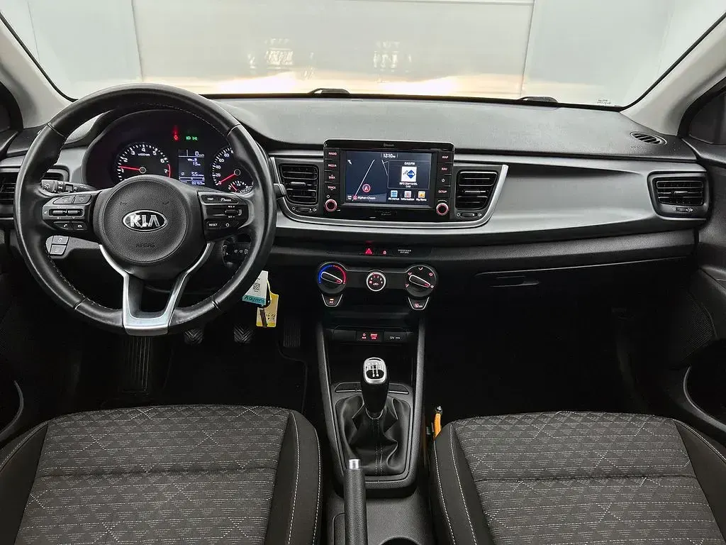 Usata Kia Rio 101 CV (74 kW) 2018 Bianco Berlina