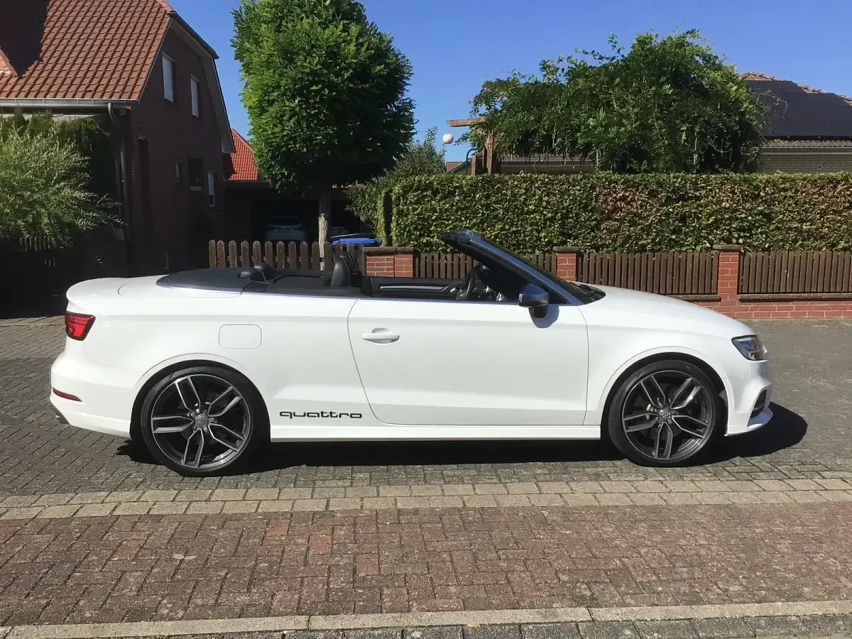 Gebraucht Audi S3 Cabriolet 310 PS (228 kW) 2017 Weiß Cabrio