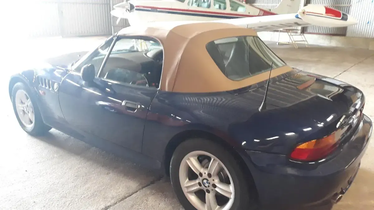 Second-hand BMW Z3 140 CP (102 kW) 1998 Albastru Cabrio