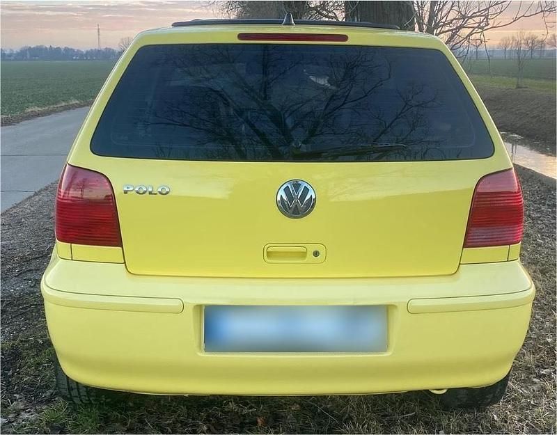 Gebraucht VW Polo Conceptline 60 PS (44 kW) 2000 Gelb Kleinwagen