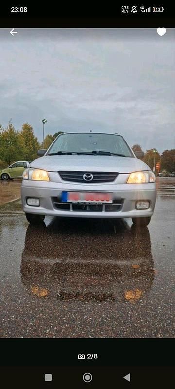 Silber Gebraucht 2001 Mazda Demio Kleinwagen | 1.400 € - Bild 1/4