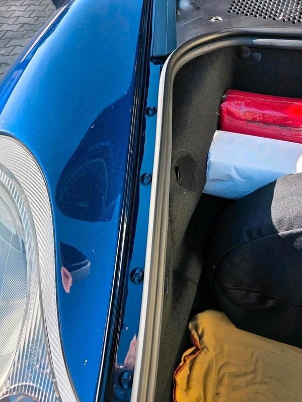 Gebraucht Porsche 986 Boxster 220 PS (161 kW) 2001 Blau Cabrio