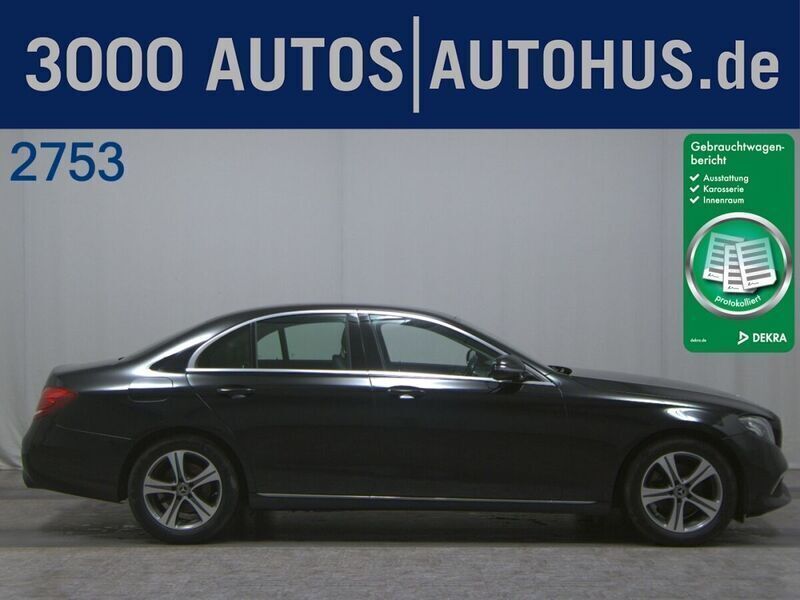 Schwarz Gebraucht 2018 Mercedes E220 Avantgarde Limousine | 17.950 € (Guter Preis) - Bild 1/4