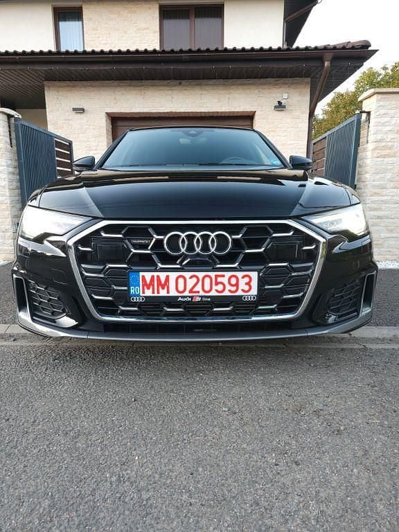 Schwarz Gebraucht 2024 Audi A6 S-Line Limousine | 44.500 € (Superpreis) - Bild 1/4