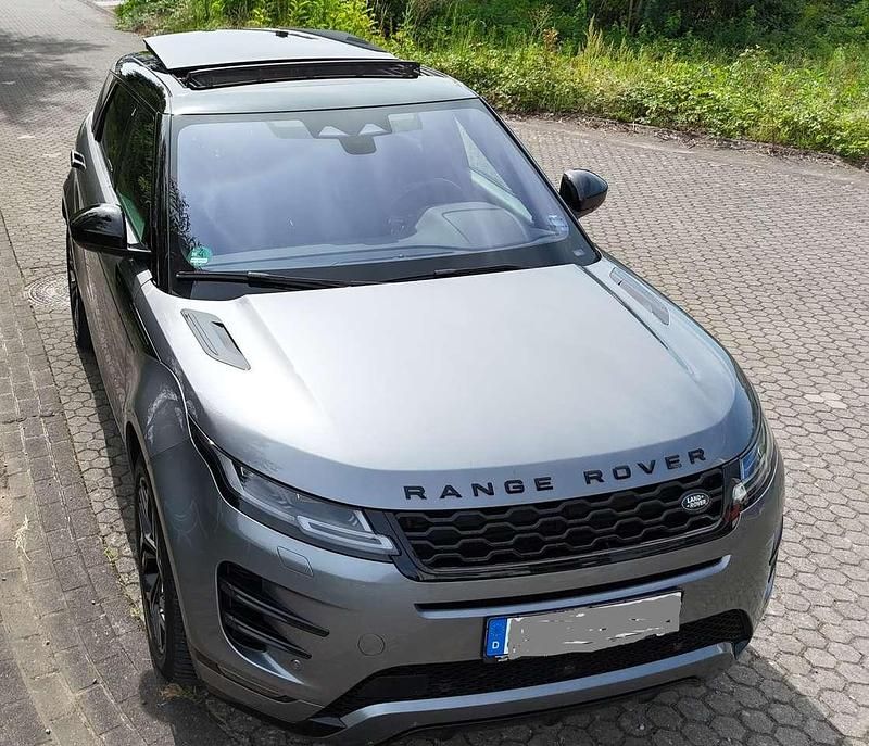 Grau Gebraucht 2022 Land Rover Range Rover evoque Autobiography SUV | 41.650 € (Superpreis) - Bild 1/4