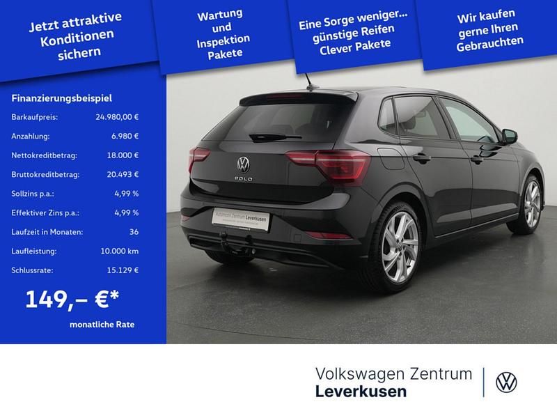 Gebraucht VW Polo Style 116 PS (85 kW) 2024 Schwarz Limousine
