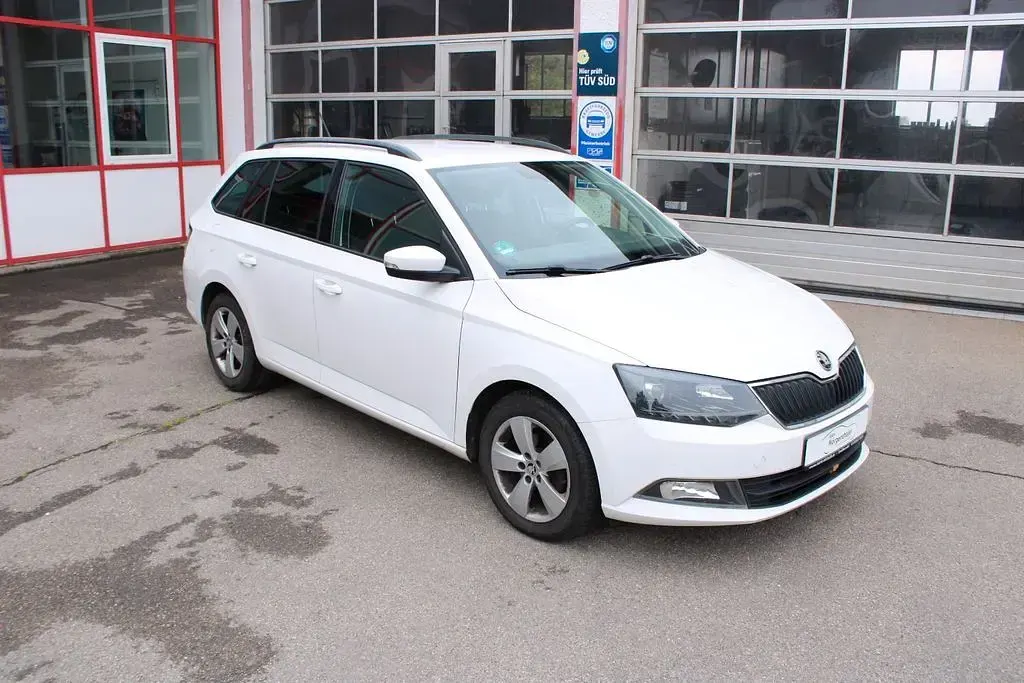 Gebraucht Skoda Fabia Style 90 PS (66 kW) 2017 Weiß Kombi