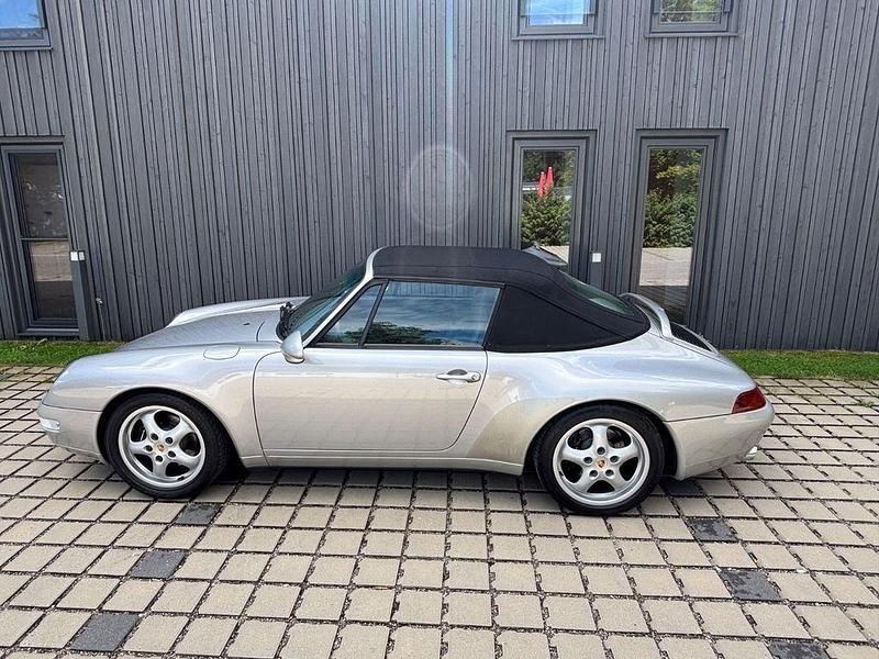 Silber Gebraucht 1997 Porsche 911 Carrera Cabriolet Cabrio | 80.000 € - Bild 1/4