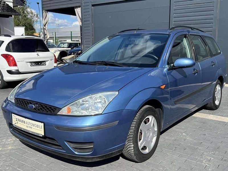 Blau (metallic) Gebraucht 2003 Ford Focus Finesse Kombi | 2.970 € (Teuer) - Bild 1/4