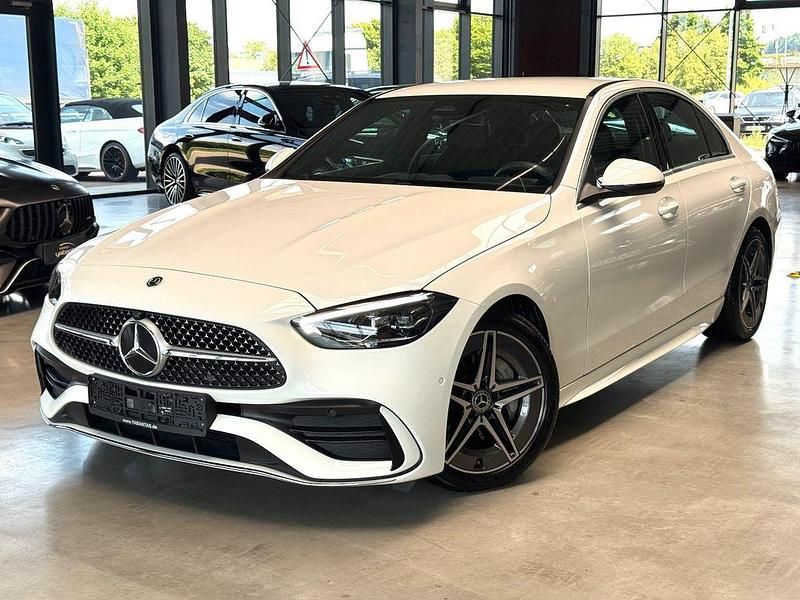 Polarweiss unilack Gebraucht 2024 Mercedes C200 AMG Limousine | 42.800 € (Etwas zu teuer) - Bild 1/4