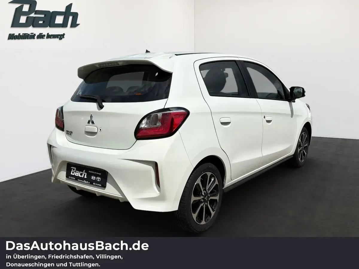 Gebraucht Mitsubishi Space Star Select+ 71 PS (52 kW) 2021 Weiß Kleinwagen