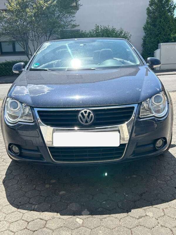 Blau Gebraucht 2007 VW Eos Cabrio | 2.000 € (Superpreis) - Bild 1/4