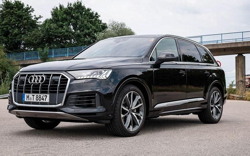 Schwarz Gebraucht 2021 Audi Q7 SUV | 40.500 € (Teuer) - Bild 1/3