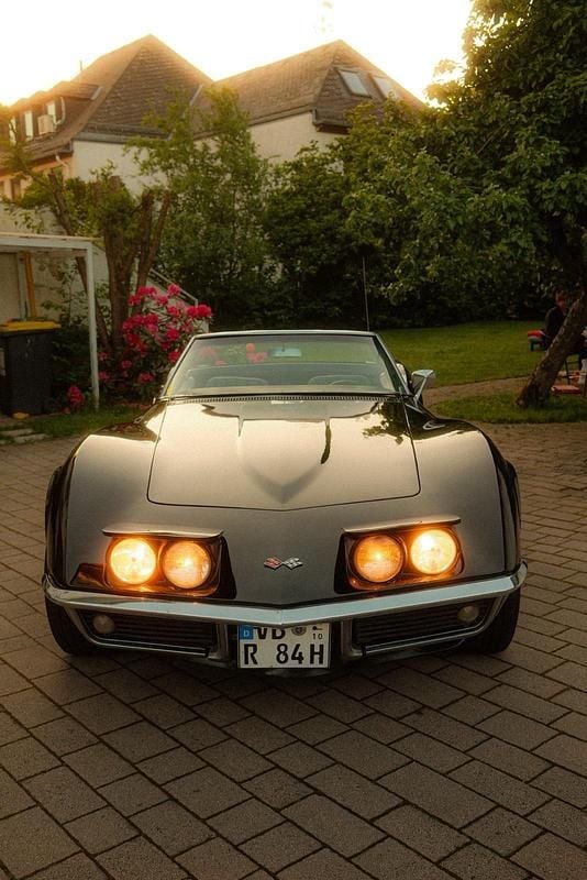 Schwarz Gebraucht 1968 Corvette C3 Cabrio | 35.000 € - Bild 1/4