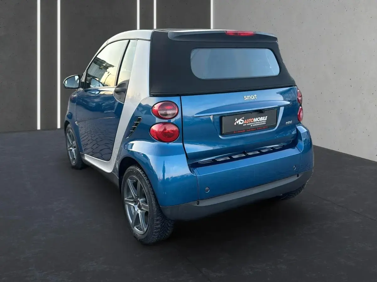Occasion Smart ForTwo Cabrio 71 ch (52 kW) 2010 Argent Cabriolet
