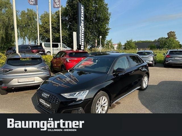 Schwarz Gebraucht 2023 Audi A3 Sportback Basis Limousine | 26.480 € (Superpreis) - Bild 1/4