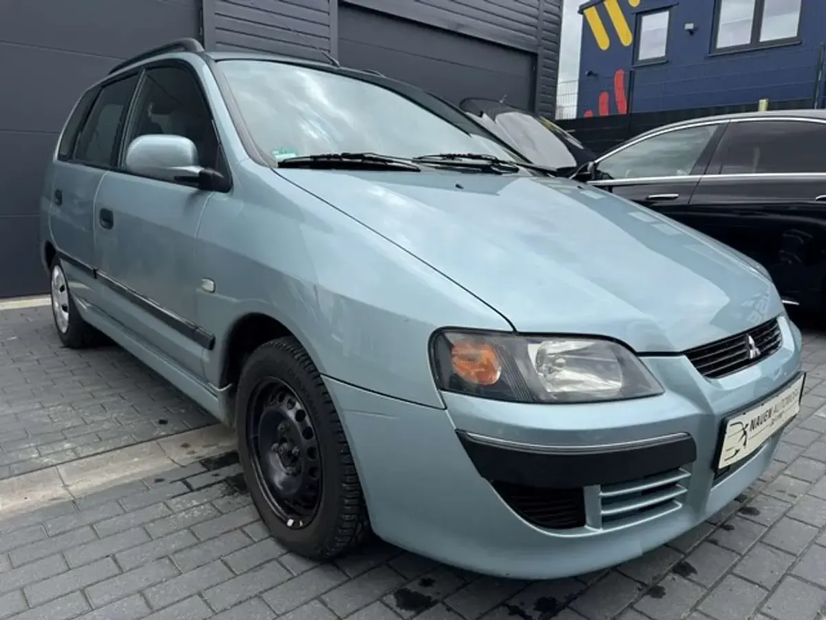 Gebraucht Mitsubishi Space Star Comfort Edition 98 PS (72 kW) 2002 Grün Van / Kleinbus
