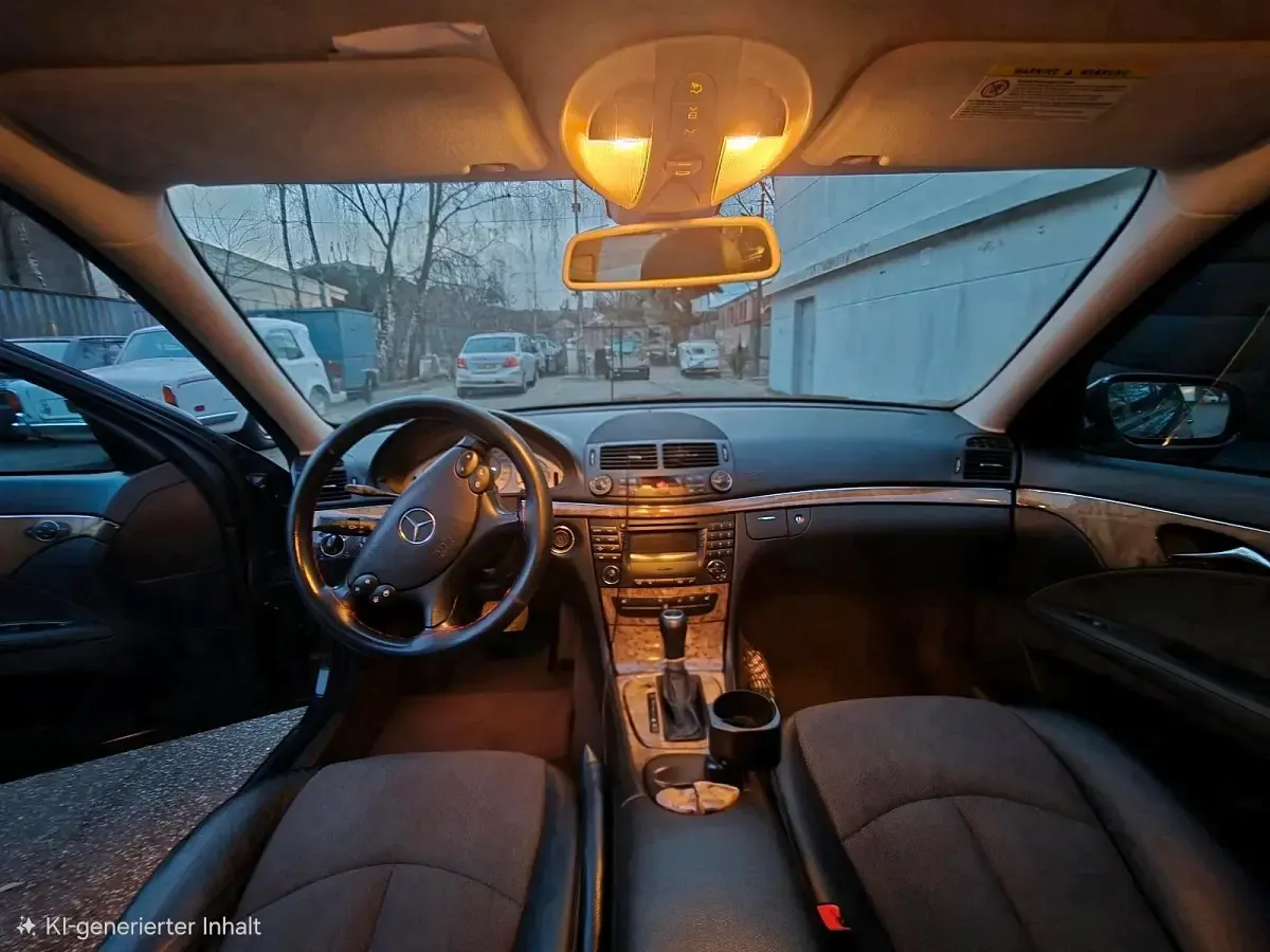 Usata Mercedes E220 200 CV (147 kW) 2007 Nero Station wagon