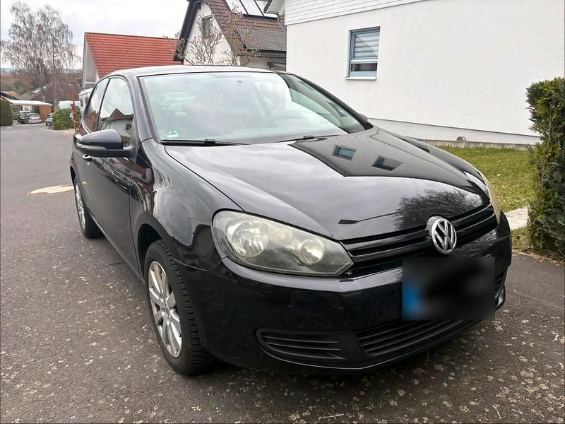 Gebraucht VW Golf VI 80 PS (58 kW) 2009 Schwarz Kleinwagen